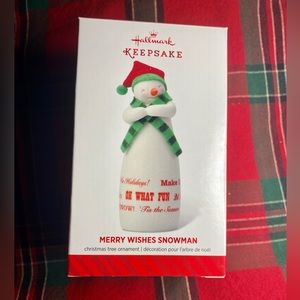 2014 Hallmark Merry Wishes Snowman